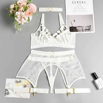White Lace Lingerie Set – Pure Elegance Collection