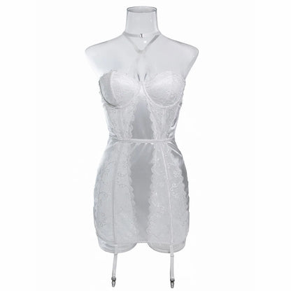 Bellafera Ivory Desire Corset Set