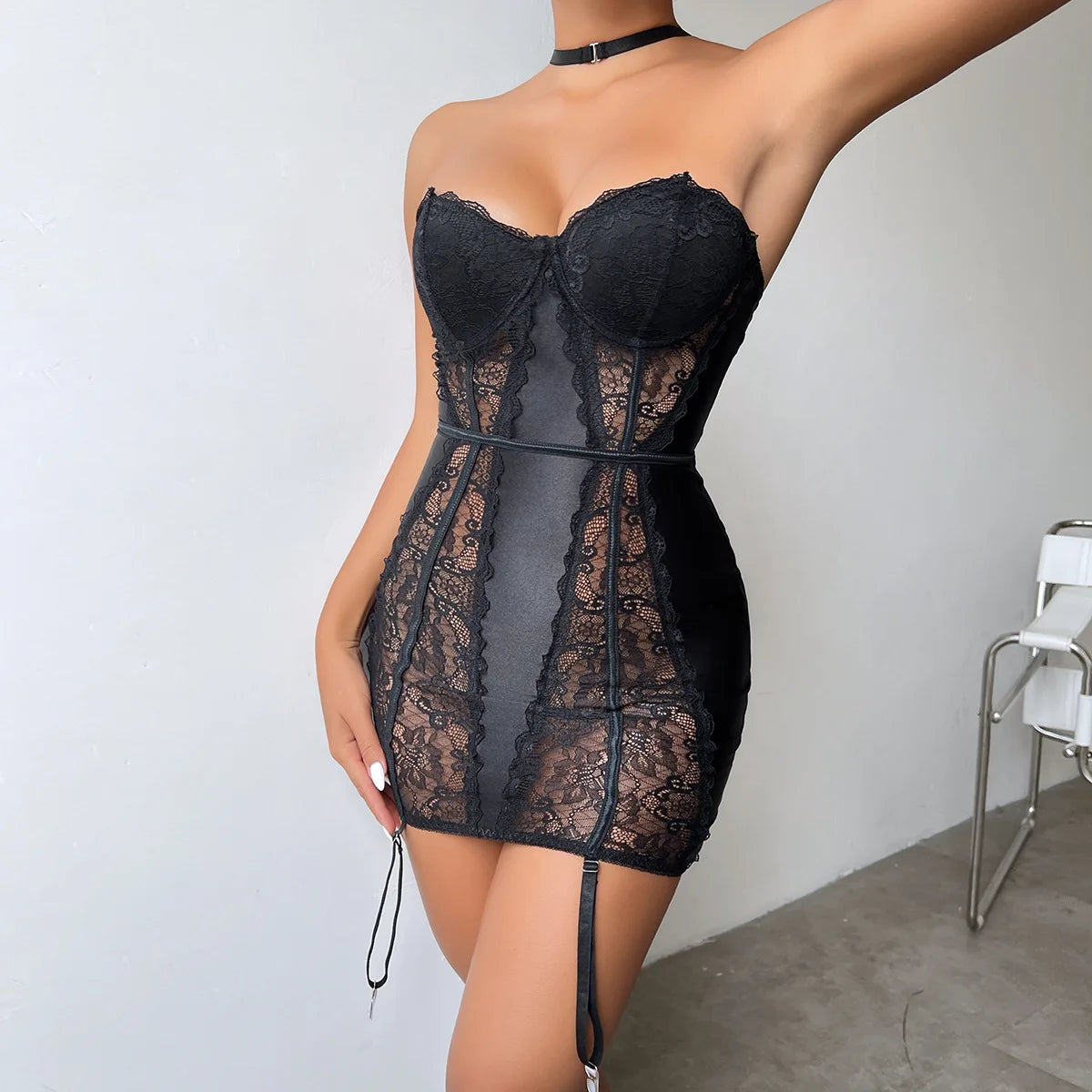 Bellafera Ivory Desire Corset Set