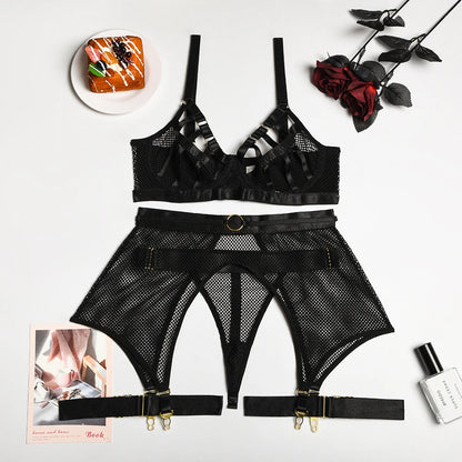 White Lace Lingerie Set – Pure Elegance Collection