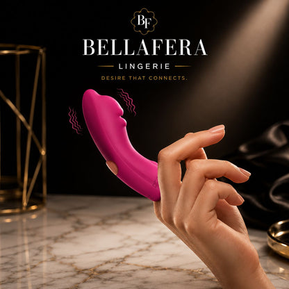 Tongue-Kiss Mini Vibrating Finger Cuff Bullet Vibrator Frequency None for Women's Masturbation & Couples' Teasing Model TD1141