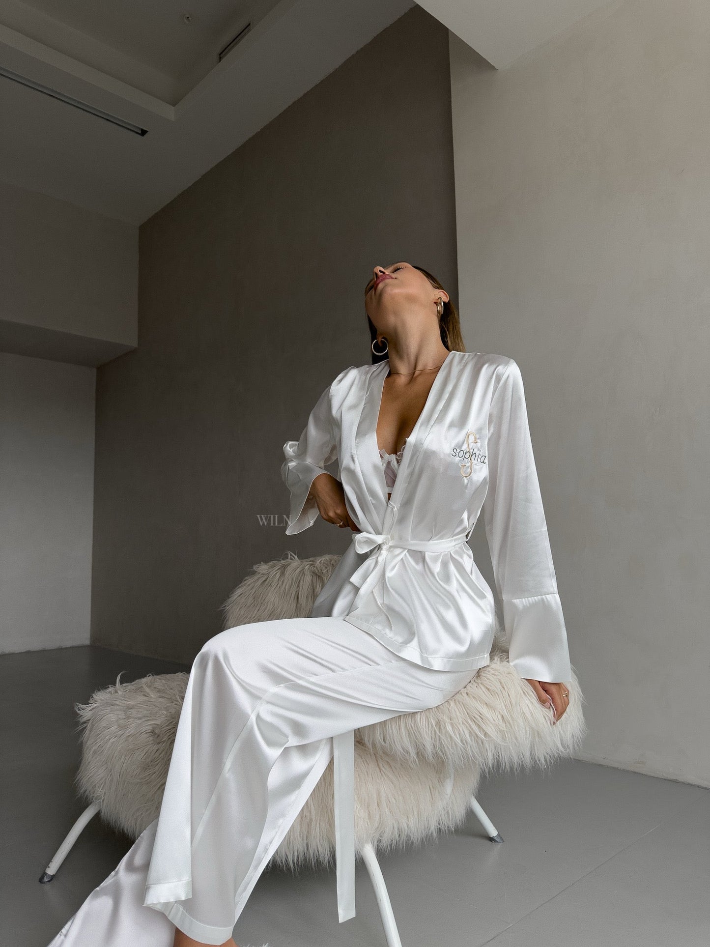 Bellafera Celeste Bridal Satin Set