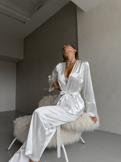 Bellafera Celeste Bridal Satin Set