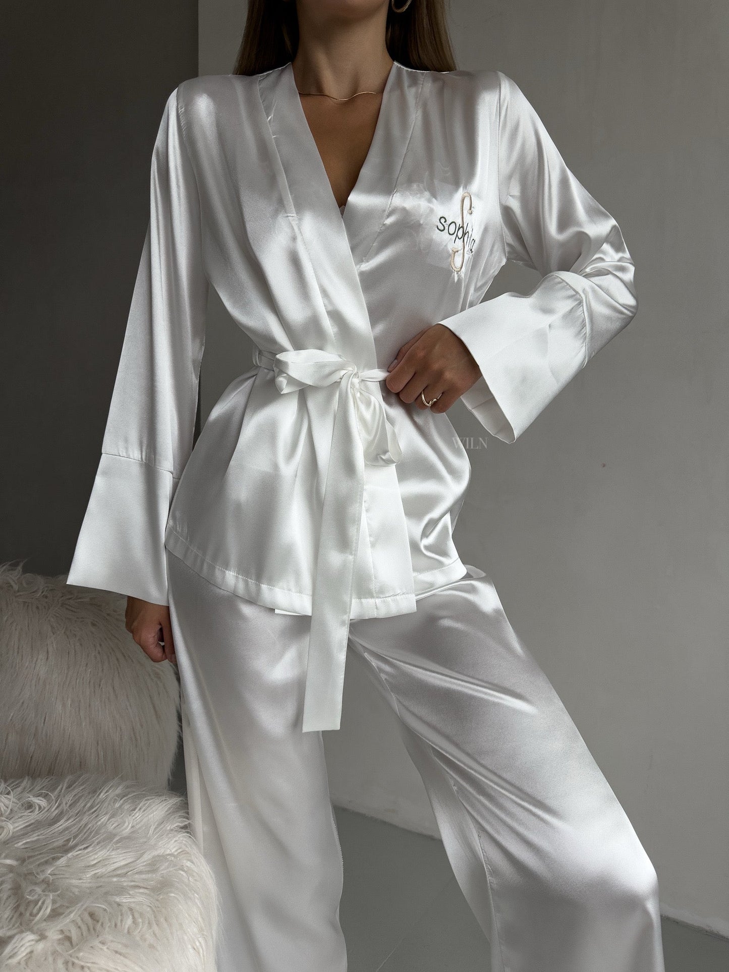 Bellafera Celeste Bridal Satin Set