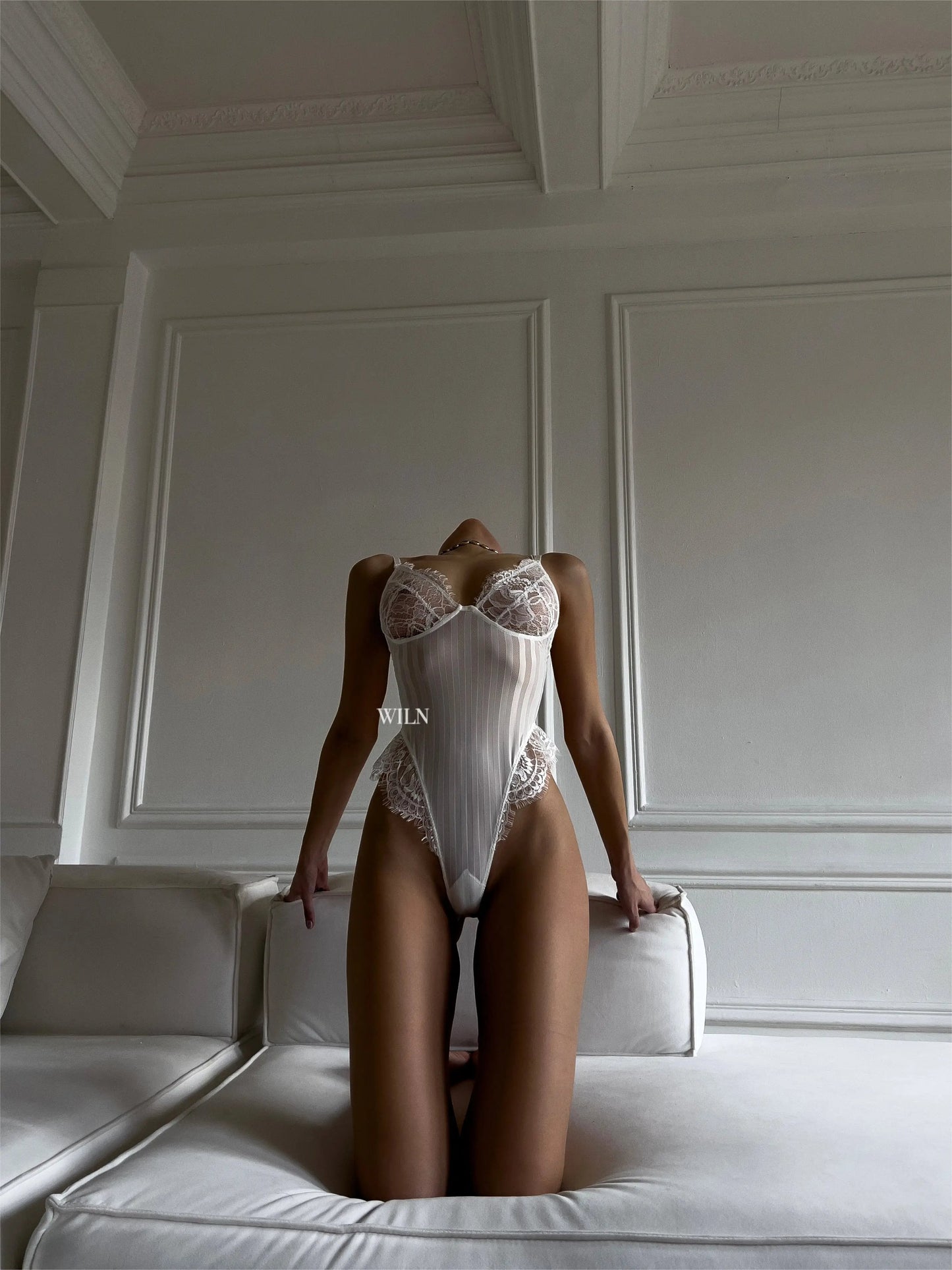 Bellafera Fling Lace Teddy
