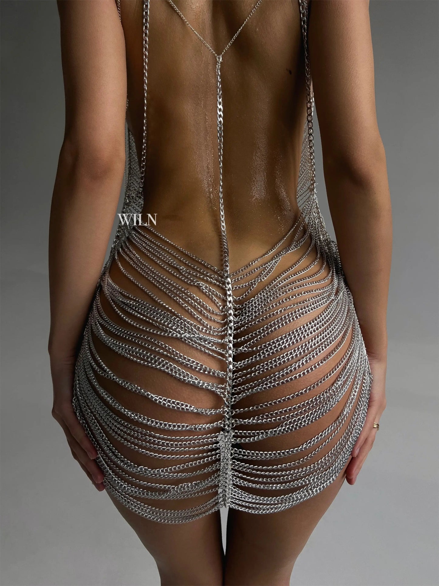 Bellafera Siren Silver Dress