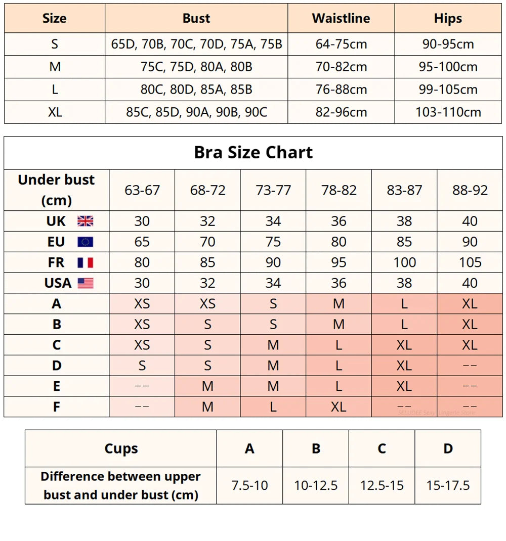 Daring Lingerie Women Sexy Clothes Outfits Hot Erotic Costume Sissy New In Matching Lace Underwear Transparent Erotic Bra Sets