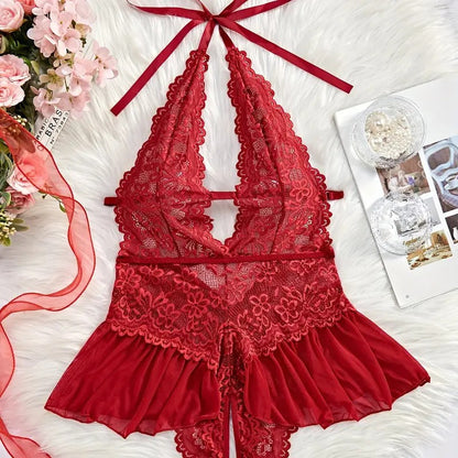 Show Me Crotchless Babydoll - S/M/L/XL-1